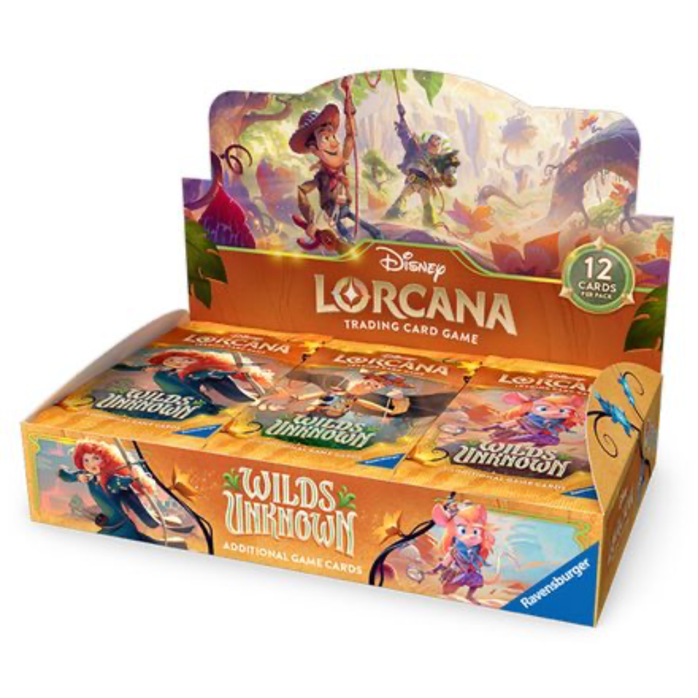 Disney Lorcana - Wilds Unknown: Booster Display (24 Boosters)