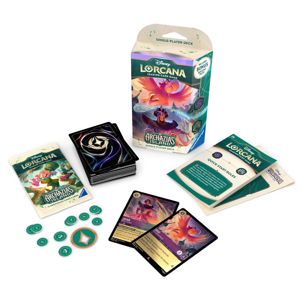 Disney Lorcana TCG: Archazia’s Island Starter Deck - Amethyst, Steel