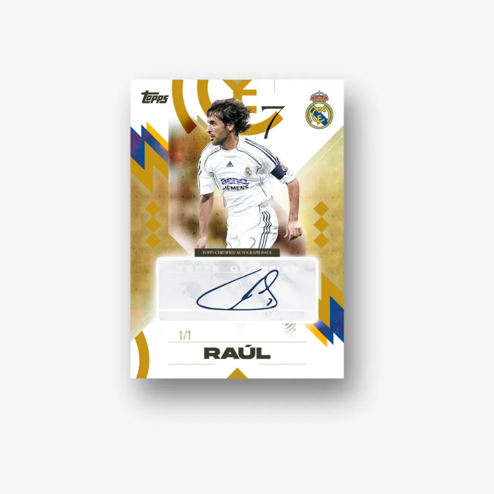Topps Real Madrid Los Blancos 2025/26 Hobby Box