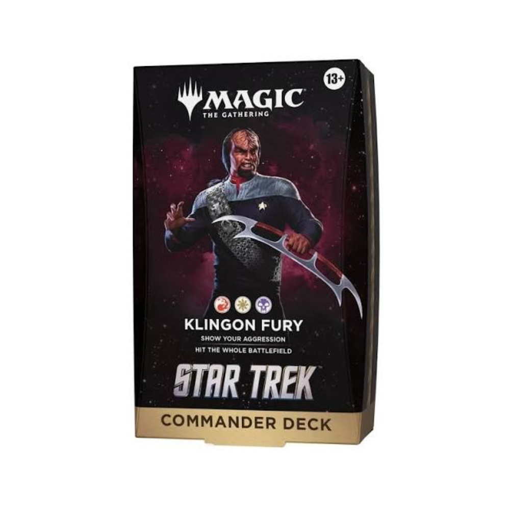Magic: The Gathering - Star Trek Commander Deck: Klingon Fury / PRE-ORDER