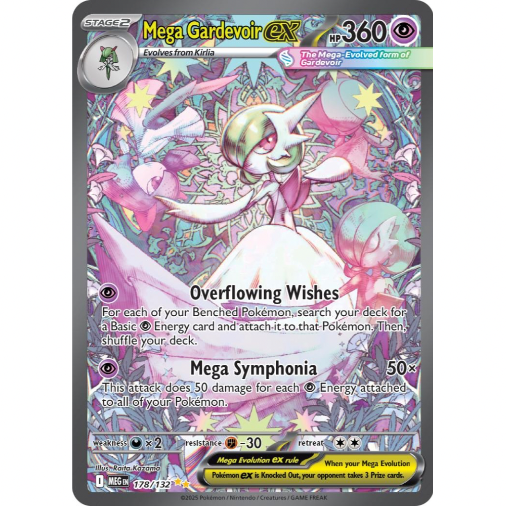 Mega Gardevoir ex 178/132 - Mega Evolution
