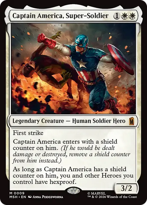 Captain America, Super-Soldier - Marvel Super Heroes