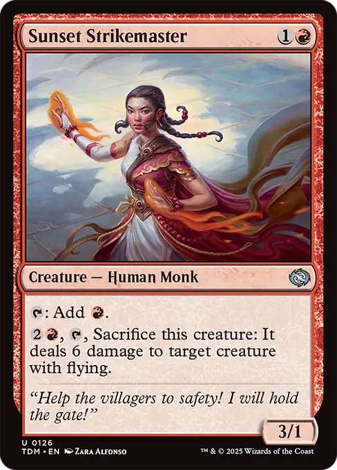 Sunset Strikemaster - Tarkir: Dragonstorm