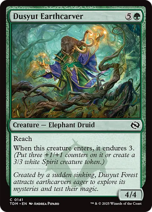 Dusyut Earthcarver - Tarkir: Dragonstorm