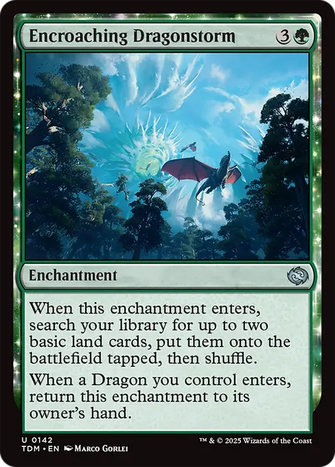 Encroaching Dragonstorm - Tarkir: Dragonstorm