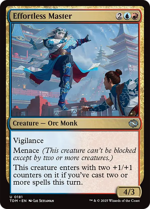 Effortless Master - Tarkir: Dragonstorm
