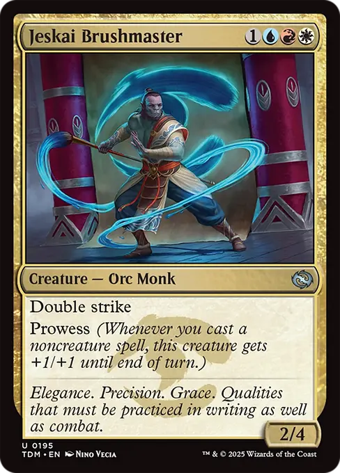 Jeskai Brushmaster - Tarkir: Dragonstorm