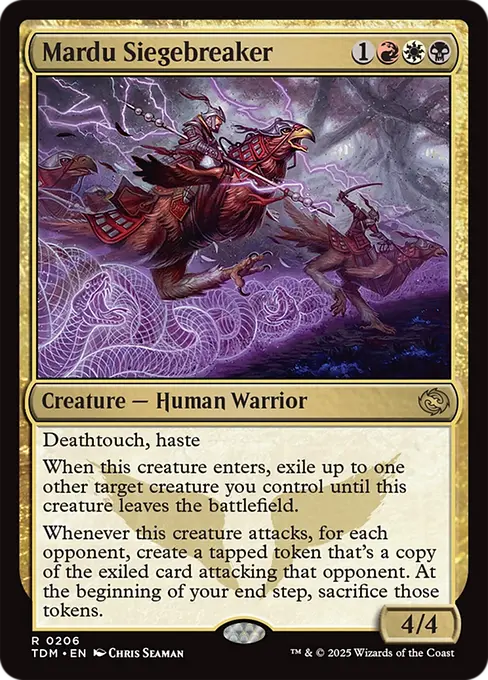 Mardu Siegebreaker - Tarkir: Dragonstorm