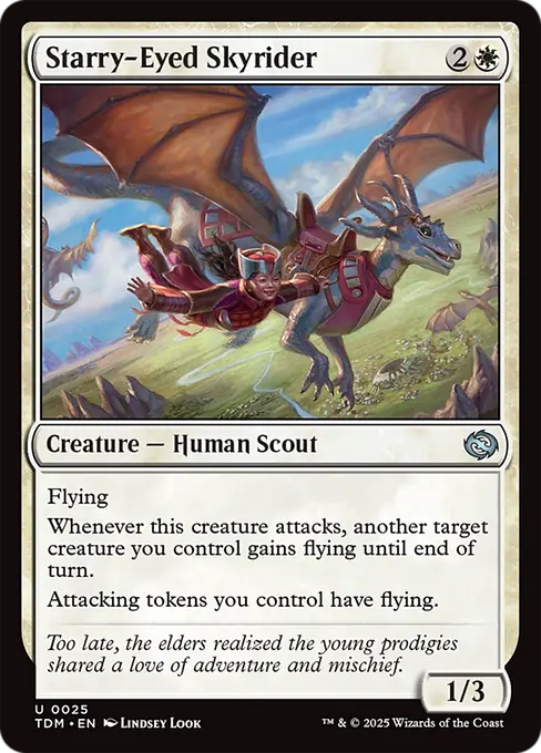 Starry-Eyed Skyrider - Tarkir: Dragonstorm