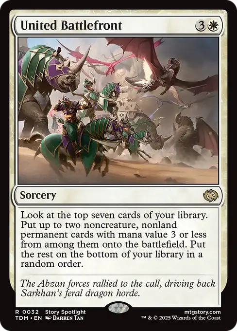 United Battlefront - Tarkir: Dragonstorm