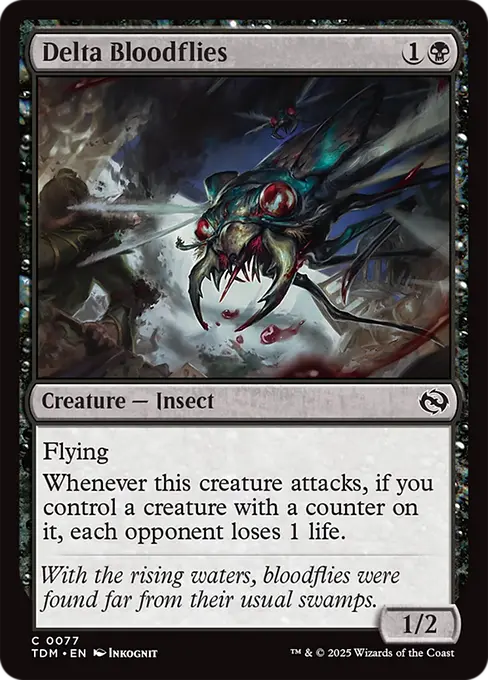 Delta Bloodflies - Tarkir: Dragonstorm