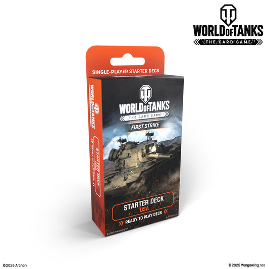 World Of Tanks TCG - First Strike Starter Deck: USA