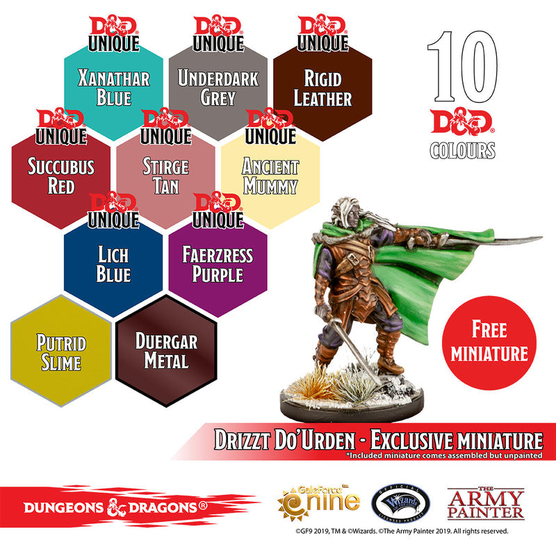 The Army Painter - Dungeons & Dragons Underdark Paint Set