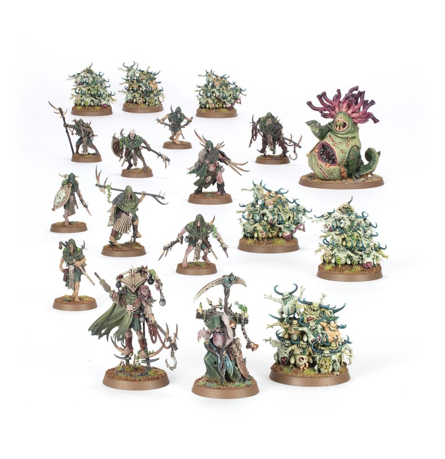 Maggotkin of Nurgle – Bubonic Cell - Spearhead