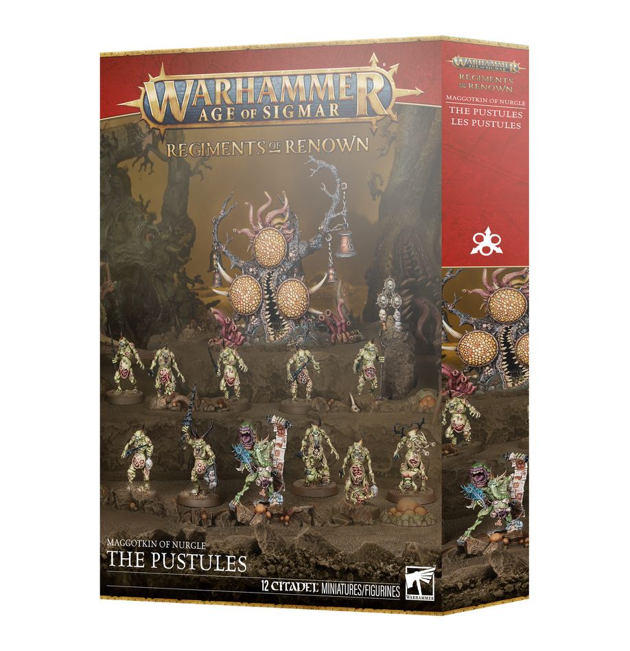 Maggotkin of Nurgle: The Pustules - Regiment of Renown