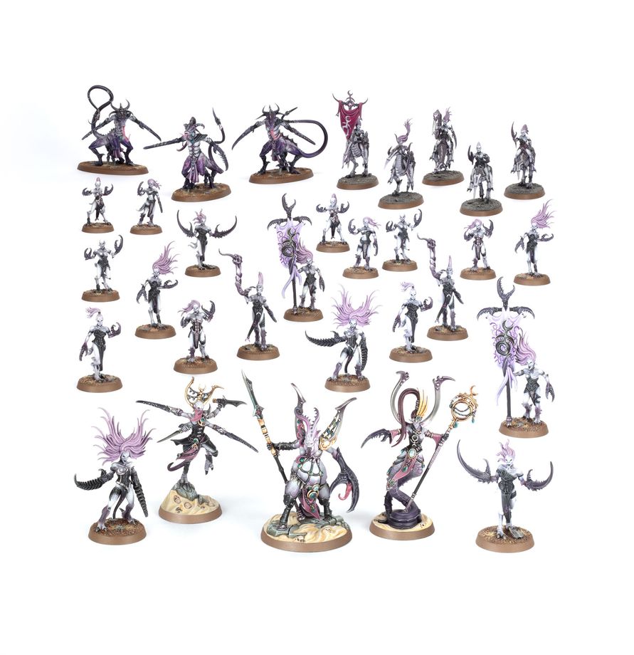 Hedonites of Slaanesh: Spearhead – Epicurean Revellers
