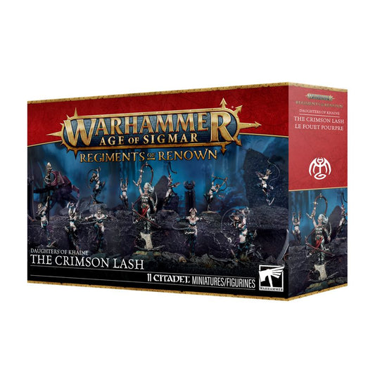 Daughters of Khaine: Regiment of Renown - The Crimson Lash