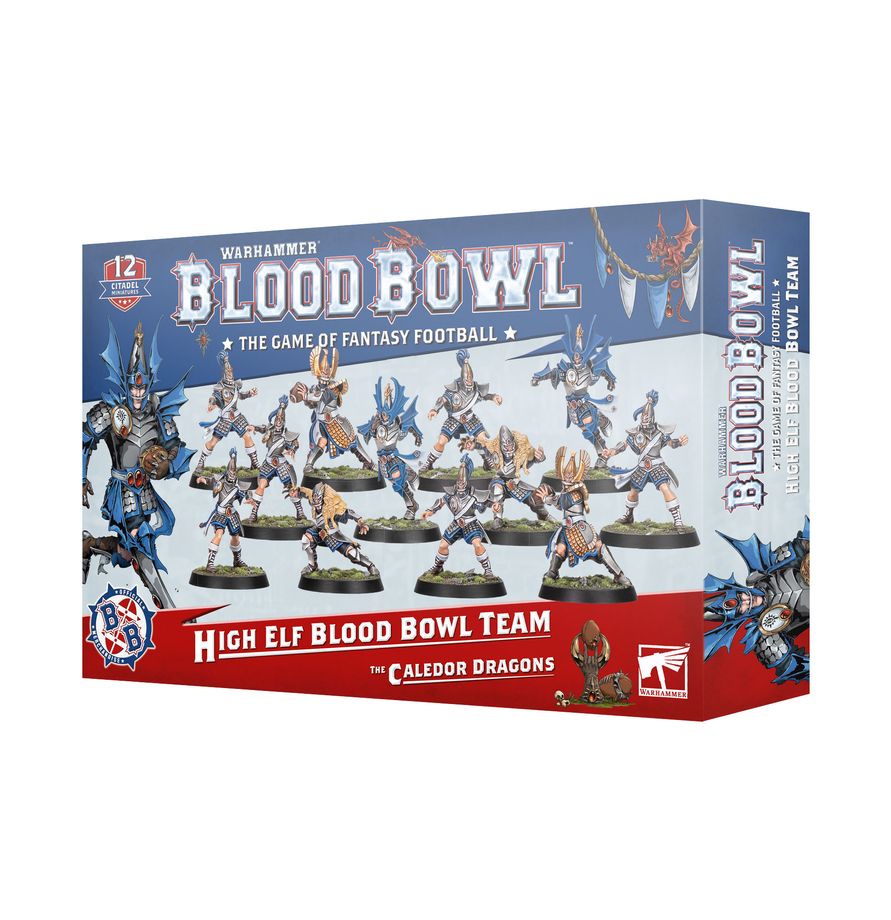 Blood Bowl – High Elf Blood Bowl Team: The Caledor Dragons