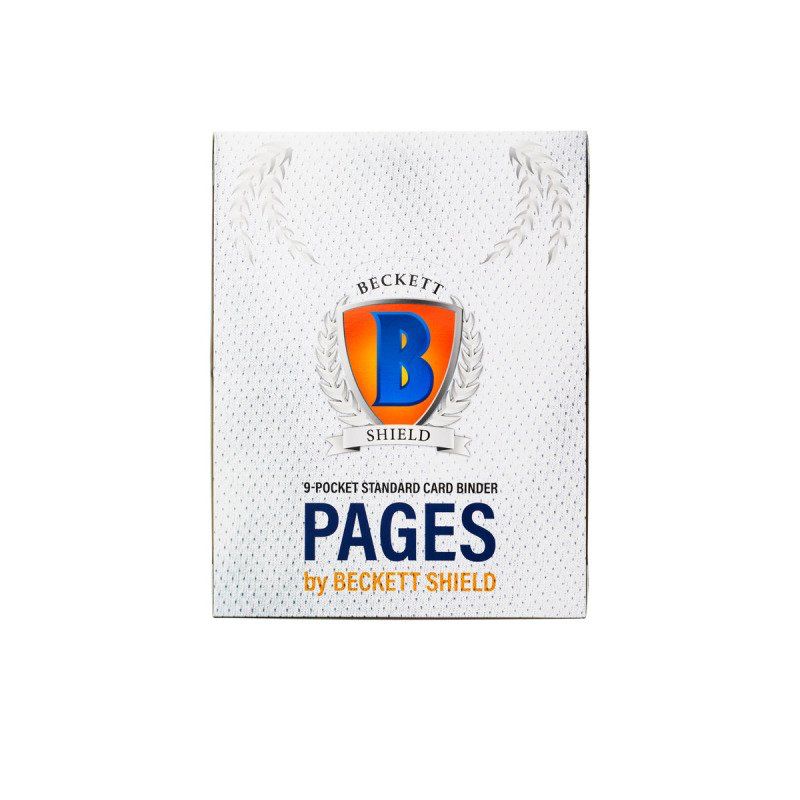 Beckett Shield: 9-Pocket Pages For Standard Cards (100 Pages)