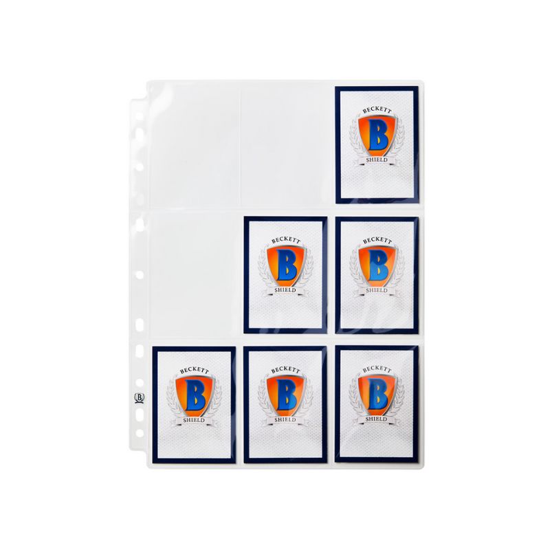 Beckett Shield: 9-Pocket Pages For Standard Cards (100 Pages)