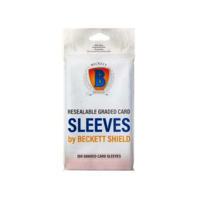 Beckett Shield: Graded Card Sleeves (100 pieces)