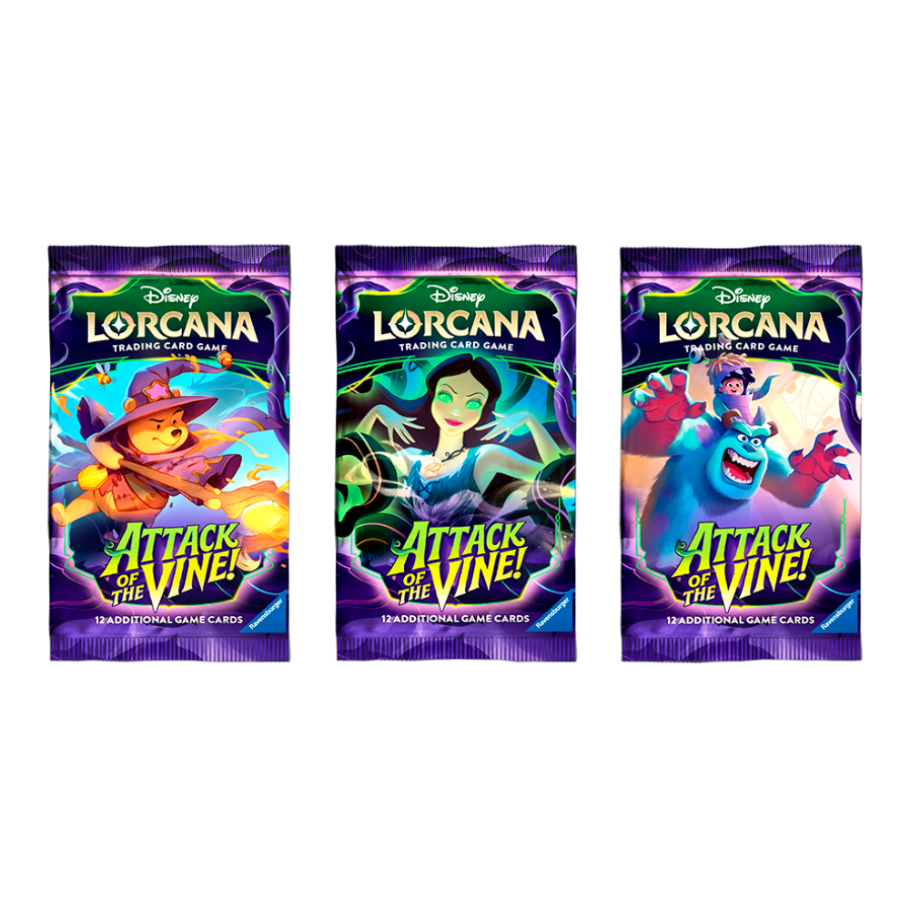 Disney Lorcana - Attack of the Vine!: Booster Pack