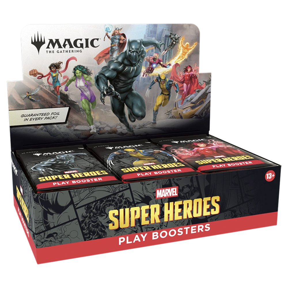 Magic: The Gathering - Marvel Super Heroes: Play Booster Display (30 Boosters)