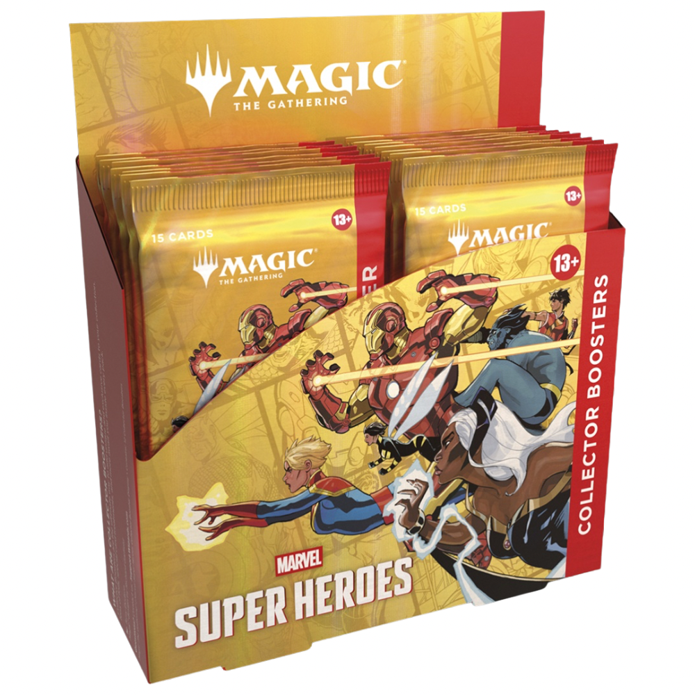 Magic: The Gathering - Marvel Super Heroes: Collector Booster Display (12 Boosters)