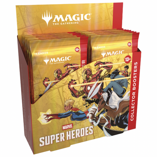 Magic: The Gathering - Marvel Super Heroes: Collector Booster Display (12 Boosters)