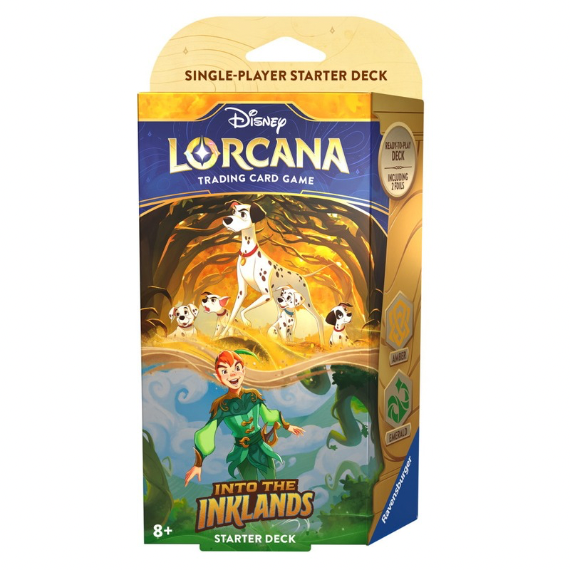 Disney Lorcana TCG - Into the Inklands: Starter Deck - Amber, Emerald