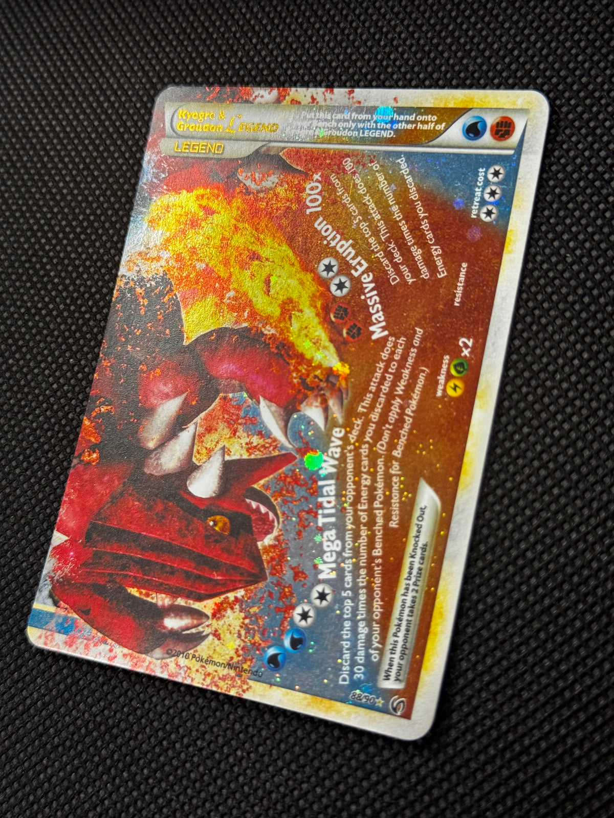 Kyogre & Groudon LEGEND 88/90 - Undaunted /