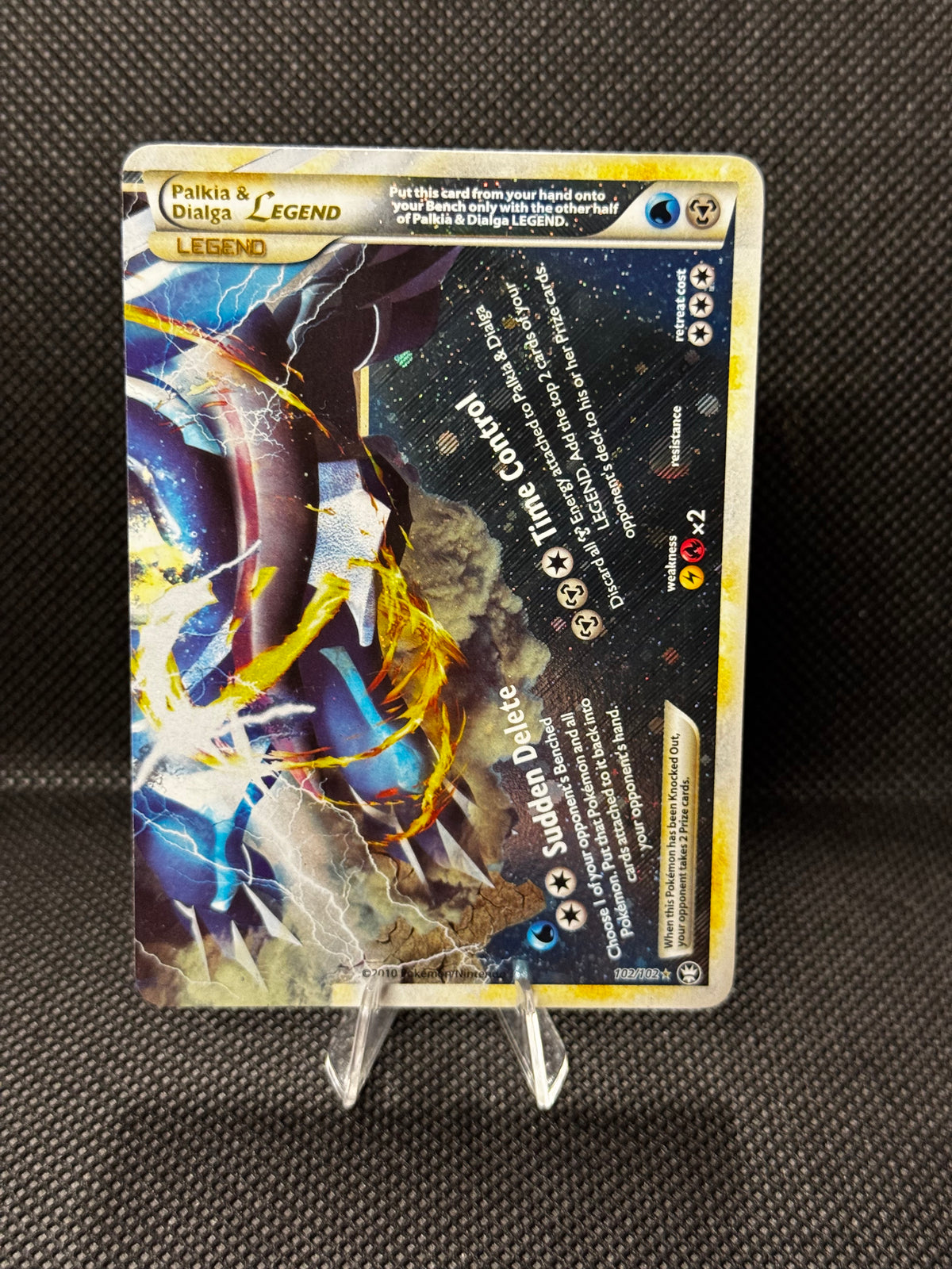 Palkia & Dialga LEGEND 102/102 - Triumphant