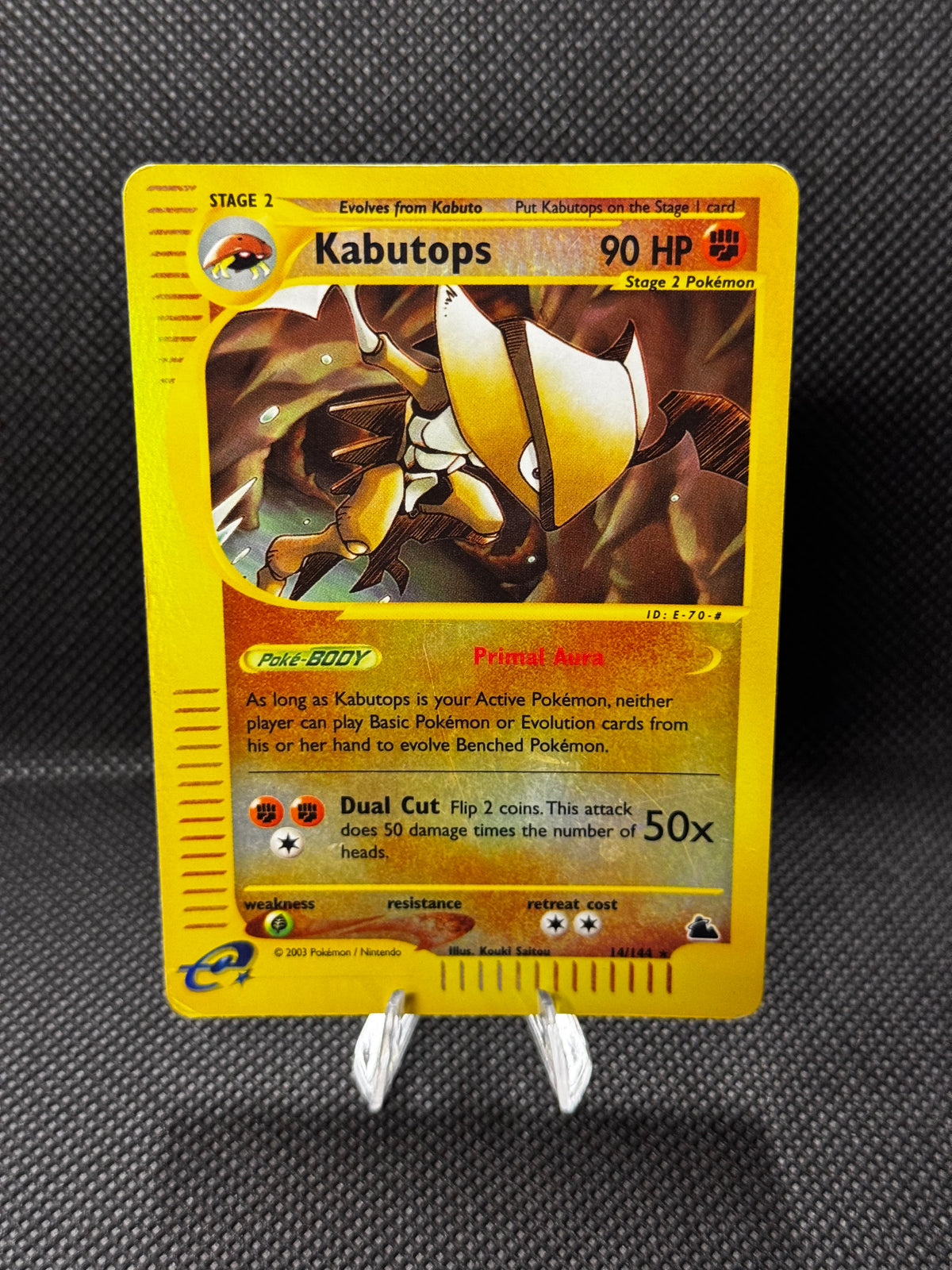 Kabutops 14/144 - Skyridge / Reverse Holo