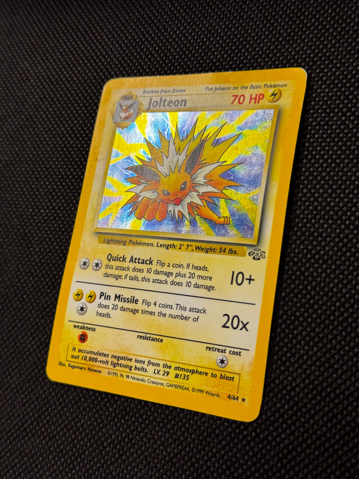 Jolteon 4/64 - Jungle / Holo