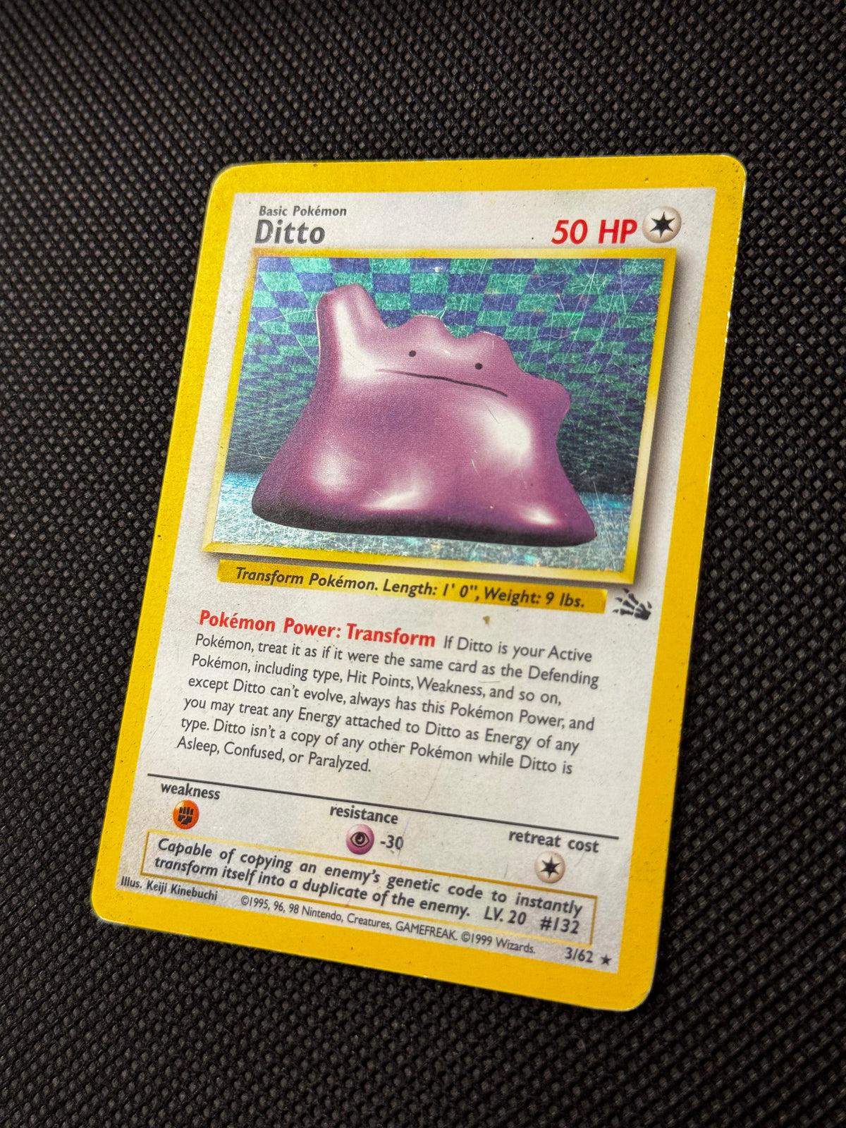 Ditto 14/62 - Fossil / Holo