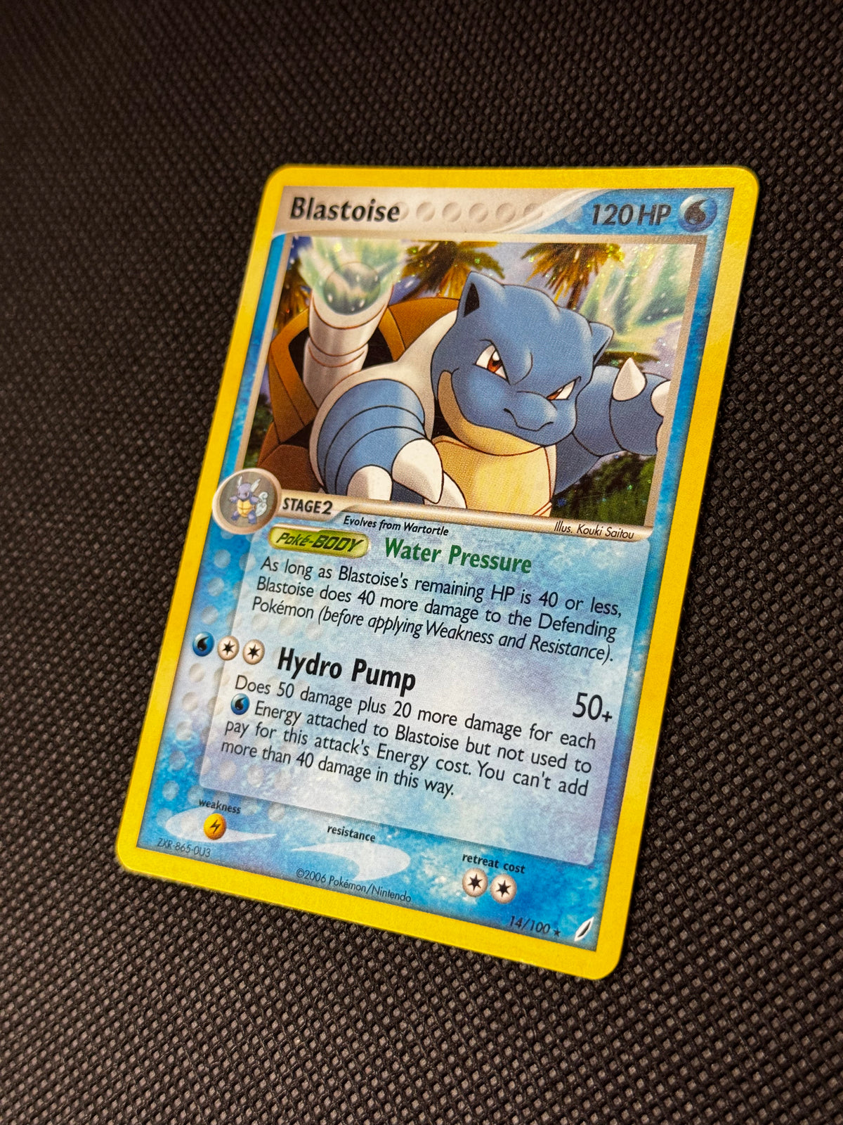 Blastoise 14/100 - EX Crystal Guardians