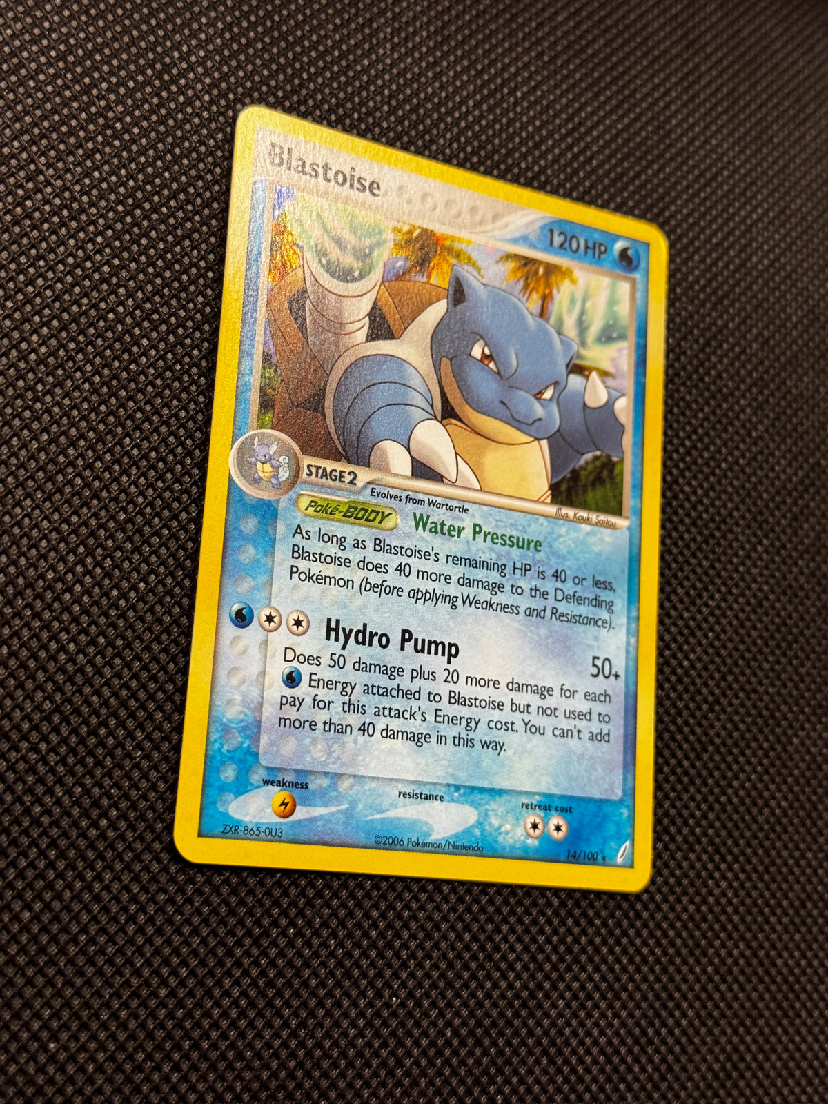 Blastoise 14/100 - EX Crystal Guardians