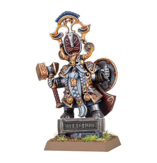 Dwarfen Mountain Holds: Dwarf King With Oathstone