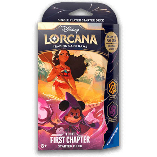 Disney Lorcana TCG - The First Chapter Starter Deck - Moana / Mickey Mouse