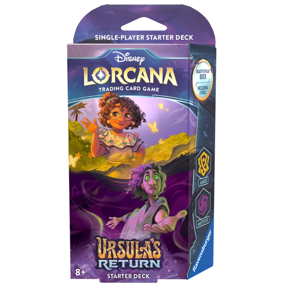Disney Lorcana TCG - Ursula's Return Starter Deck - Amber, Amethyst