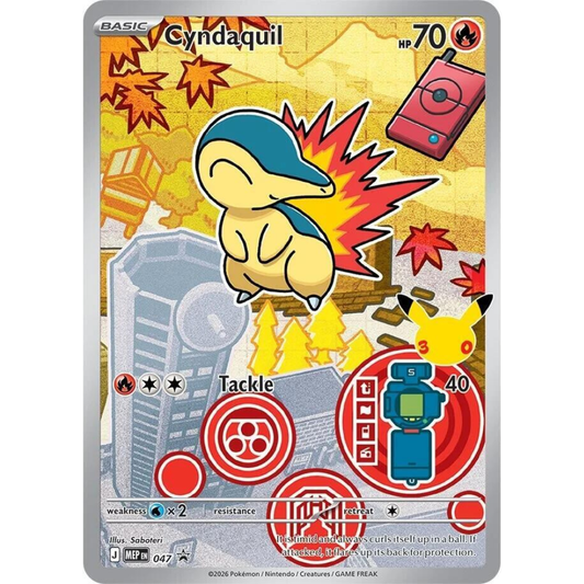 Cyndaquil MEP 047 - MEP Black Star Promos