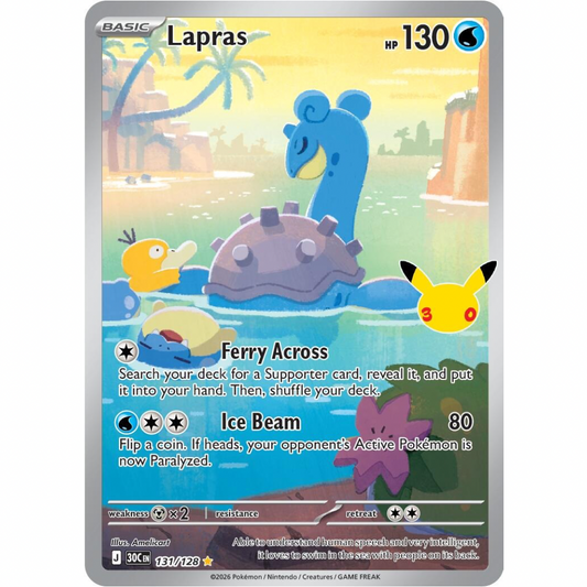 Lapras 131/128 - 30th Celebration