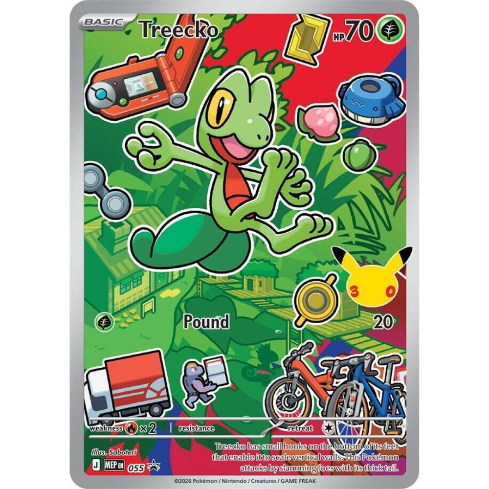 Treecko MEP 055 - MEP Black Star Promos
