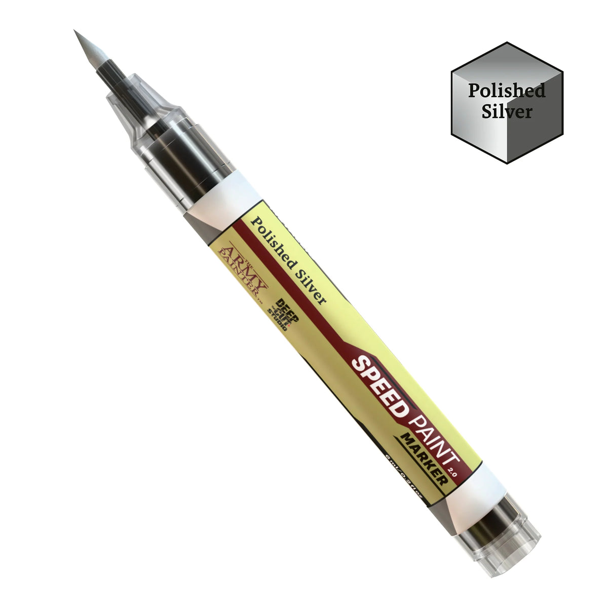 The Army Painter - Speedpaint Marker: Polished Silver
