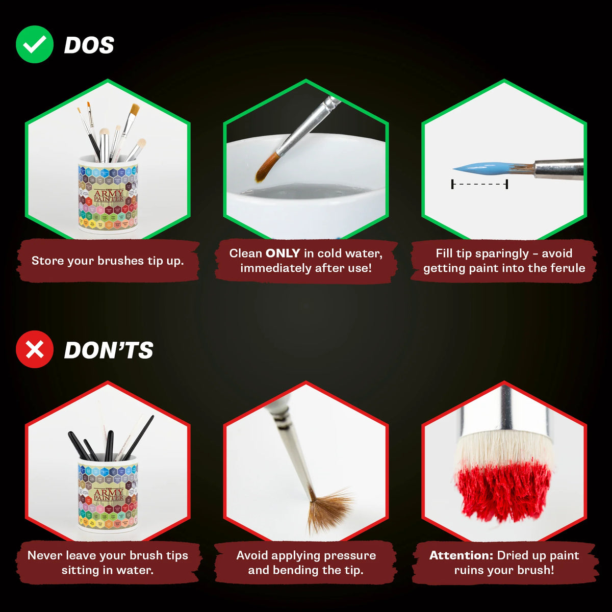 The Army Painter - Hobby Starter Brush Set