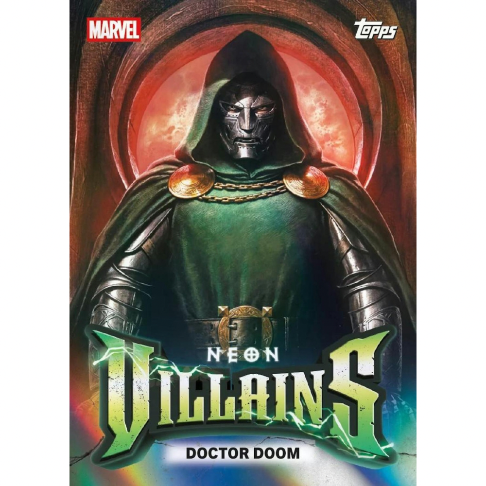 Topps Neon Marvel 2026 - Value Box