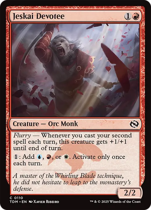 Jeskai Devotee - Tarkir: Dragonstorm