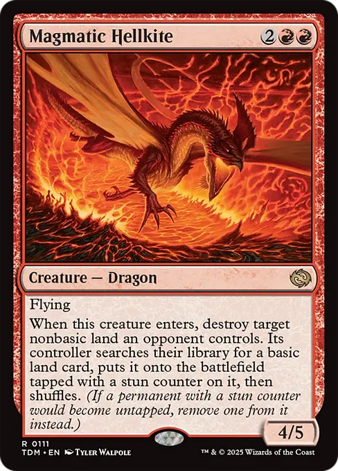 Magmatic Hellkite - Tarkir: Dragonstorm