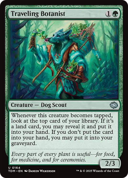 Traveling Botanist - Tarkir: Dragonstorm