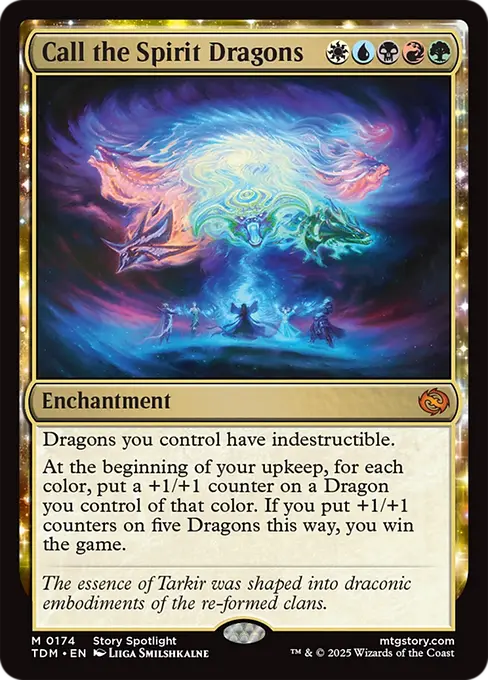 Call the Spirit Dragons - Tarkir: Dragonstorm